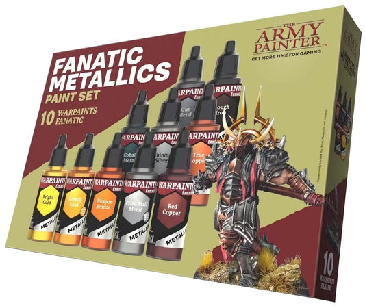 Army Painter Fanatic Metallics Paint Set
