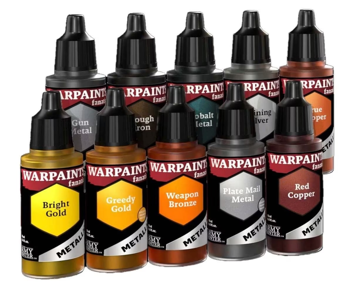 Army Painter Fanatic Metallics Paint Set